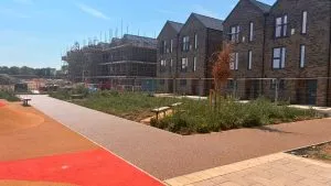 Resin Bound POS Footpath fr Keepmoat Homes